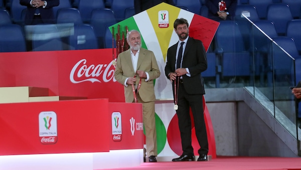 De Laurentiis e Agnelli insieme per la prima volta dopo la sentenza su Juve-Napoli