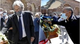 Funerali di Mario Corso, presenti anche Moratti, Cordoba e Branca