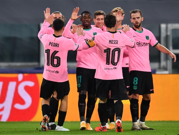 Juve-Barcellona 0-2: Dembelé e Messi show, Koeman batte Pirlo