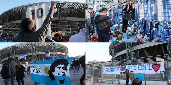 Maradona idolo di Napoli: l'amore dei tifosi dopo la sua morte