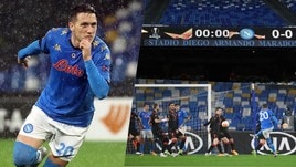 Zielinski qualifica il Napoli nella prima allo stadio Maradona