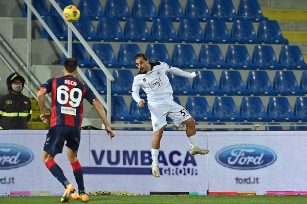 Spezia, Verde stop in allenamento: da valutare
