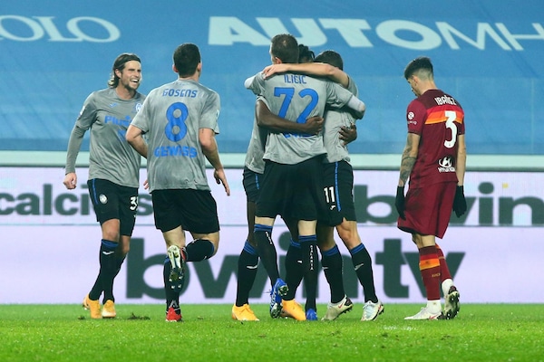 Atalanta-Roma 4-1: Dzeko illude Fonseca, Ilicic travolgente