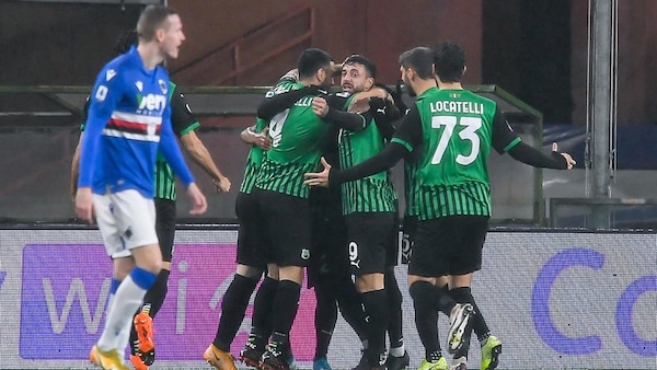 Sassuolo, un 3-2 che sa di Champions: Sampdoria ko