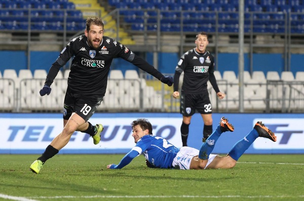 L'Empoli tiene il passo della Salernitana: 3-1 esterno al Brescia