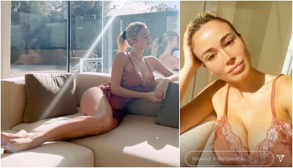 Diletta Leotta relax a casa, la foto manda in estasi i suoi fan