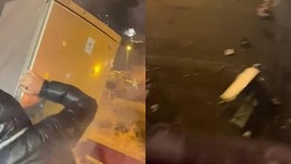 Capodanno, follia a Taranto: frigorifero lanciato dal balcone