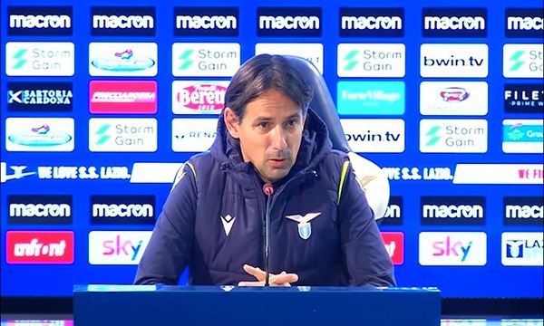 Simone Inzaghi: "Ci sono stati errori arbitrali che ci hanno penalizzati"