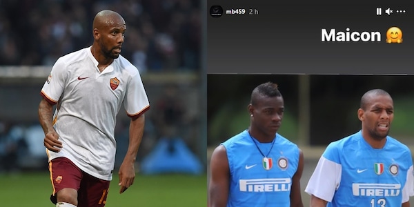 Maicon, il ds annuncia il suo ritorno in Italia e Balotelli gli dedica una stories su Instagram