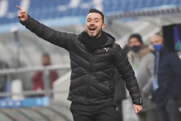 Sassuolo, De Zerbi: "Abbiamo voluto vincere a tutti i costi"