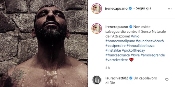 Laura Chiatti commenta l'ex fidanzato Francesco Arca! La risposta della moglie...
