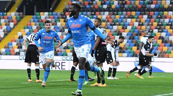 Udinese-Napoli 1-2: Bakayoko fa un regalo a Gattuso