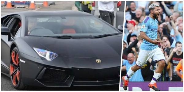 Sergio Aguero ha una Lamborghini da 400mila euro e non la utilizza