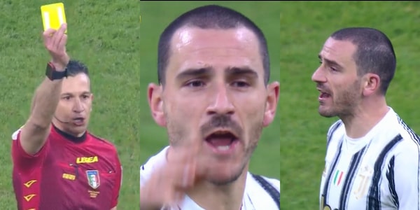 Inter-Juve, Bonucci contro l'arbitro: "Vergognoso"