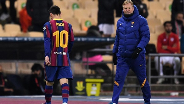 Supercoppa di Spagna all’Athletic Bilbao: Barcellona ko, Messi espulso