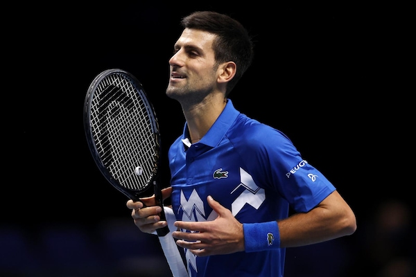 Ranking Atp, Djokovic sempre al comando. Decimo Berrettini