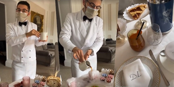Diletta Leotta, che sorpresa in hotel: "Buona colazione chérie..."