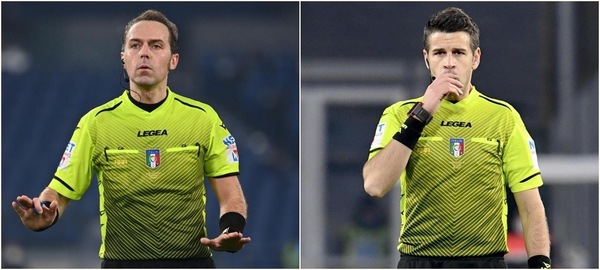 Arbitri di A, Roma-Spezia a Pairetto. Lazio-Sassuolo: c'è Giua