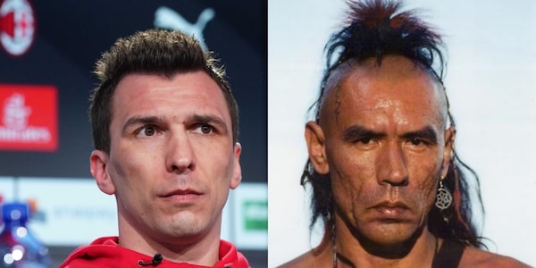 Mandzukic come un Mohicano: il meme diventa virale