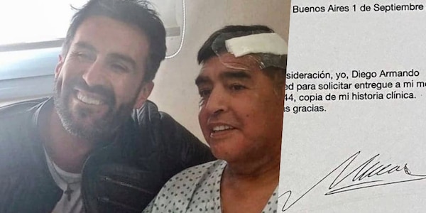 Maradona, svolta clamorosa: "Il medico ha falsificato la firma"