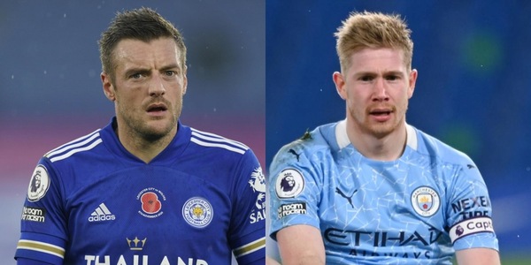 Vardy ko come De Bruyne, che tegole in Premier
