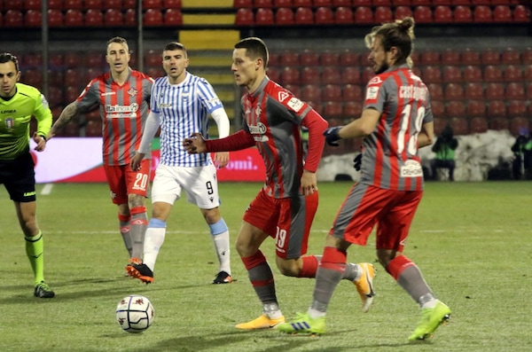Spal, a Marino non basta Paloschi, è 1-1 in casa della Cremonese