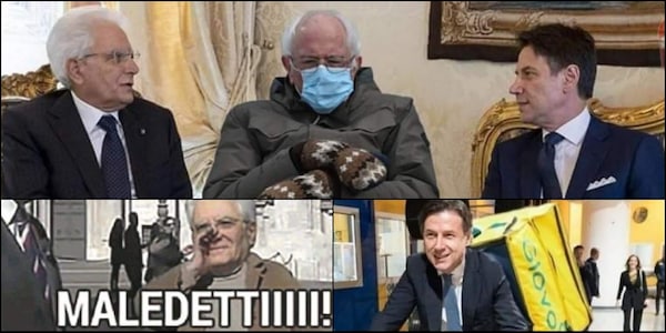 Dimissioni Conte: le reazioni social tutte da ridere