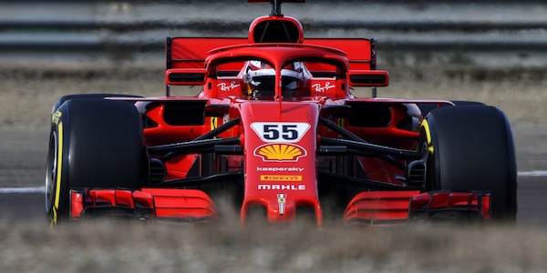 F1 Ferrari: Sainz debutta sulla Rossa
