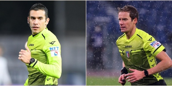 Arbitri di A, Roma-Verona a Piccinini. Atalanta-Lazio, fischia Chiffi