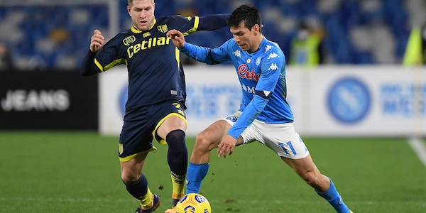 Napoli-Parma 2-0, il tabellino