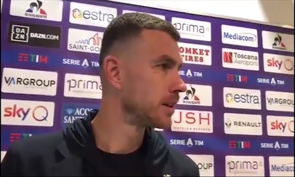 Roma, Dzeko torna in gruppo