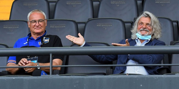 Sampdoria, Ferrero: "Ranieri in pensione? Può allenare altri 10 anni"