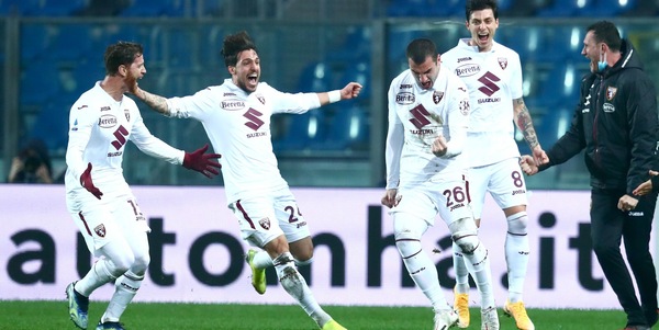 Atalanta-Torino 3-3, il tabellino