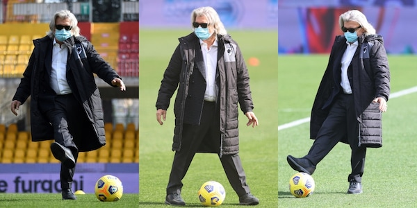 Ferrero, che palleggi prima di Benevento-Samp!