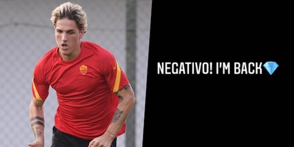 Roma, Zaniolo negativo al Coronavirus: "I'm back"