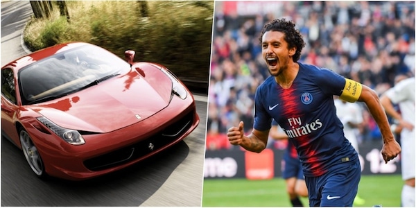 Marquinhos e la sua Ferrari: “Un sogno ma la uso pochissimo, preferisco il taxi"