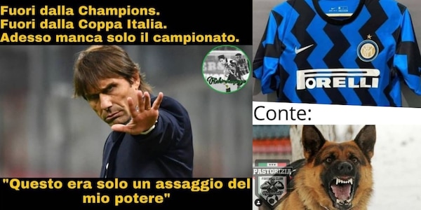 Ironia social su Juve-Inter: Lukaku fantasma e Conte...