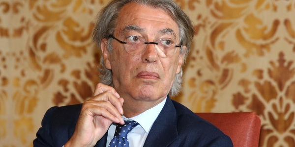 Moratti: "Mai mandato a quel paese un tecnico della Juve"