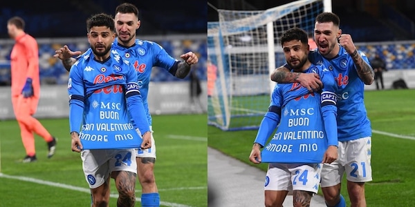Insigne fa 100 in Napoli-Juve: la dedica speciale alla sua Jenny