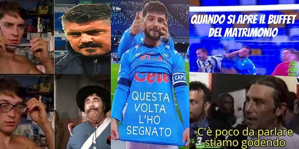 Napoli-Juve, tifosi scatenati sul web tra ironia e sfottò