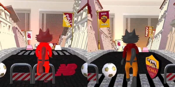 Roma, New Balance e il gioco Instagram con il lupetto