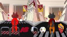 Roma, New Balance e il gioco Instagram con il lupetto