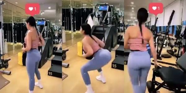 Georgina, allenamento a super velocità
