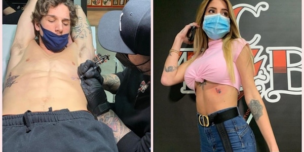 Roma, Zaniolo no stop: ecco altri due tatuaggi. Uno è per Chiara Nasti