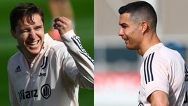 Chiesa, che gesto fai? E Ronaldo se la ride…