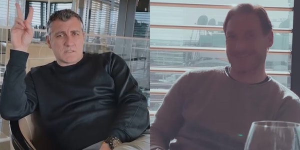 Totti incontra Vieri, Ventola e Moser: svelato il motivo