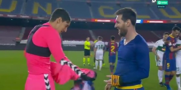 Messi, il suo gesto lascia senza parole Edgar Badia