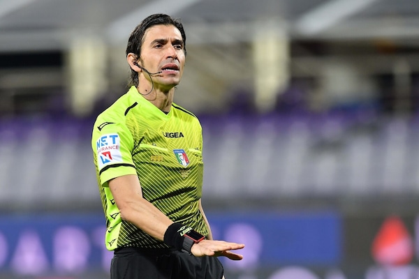Arbitri Serie A, Fiorentina-Roma a Calvarese. Marini per Sassuolo-Napoli