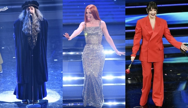 Sanremo, i look della prima serata: Max Gazzè, Arisa e Noemi show