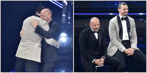 Ibrahimovic e Mihajlovic, esibizione show a Sanremo!